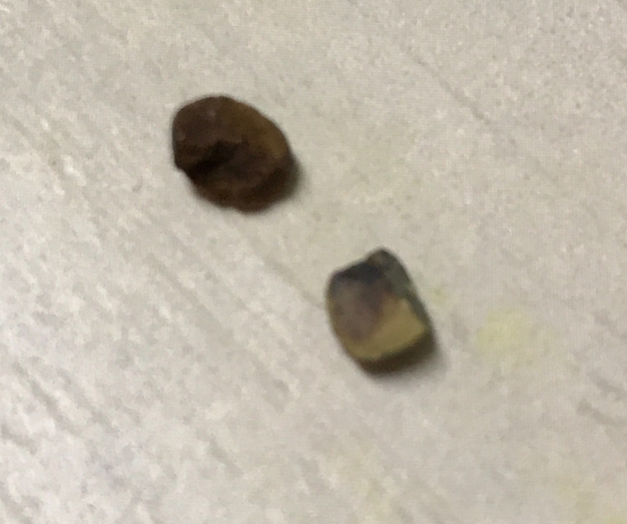 Split pea stones
