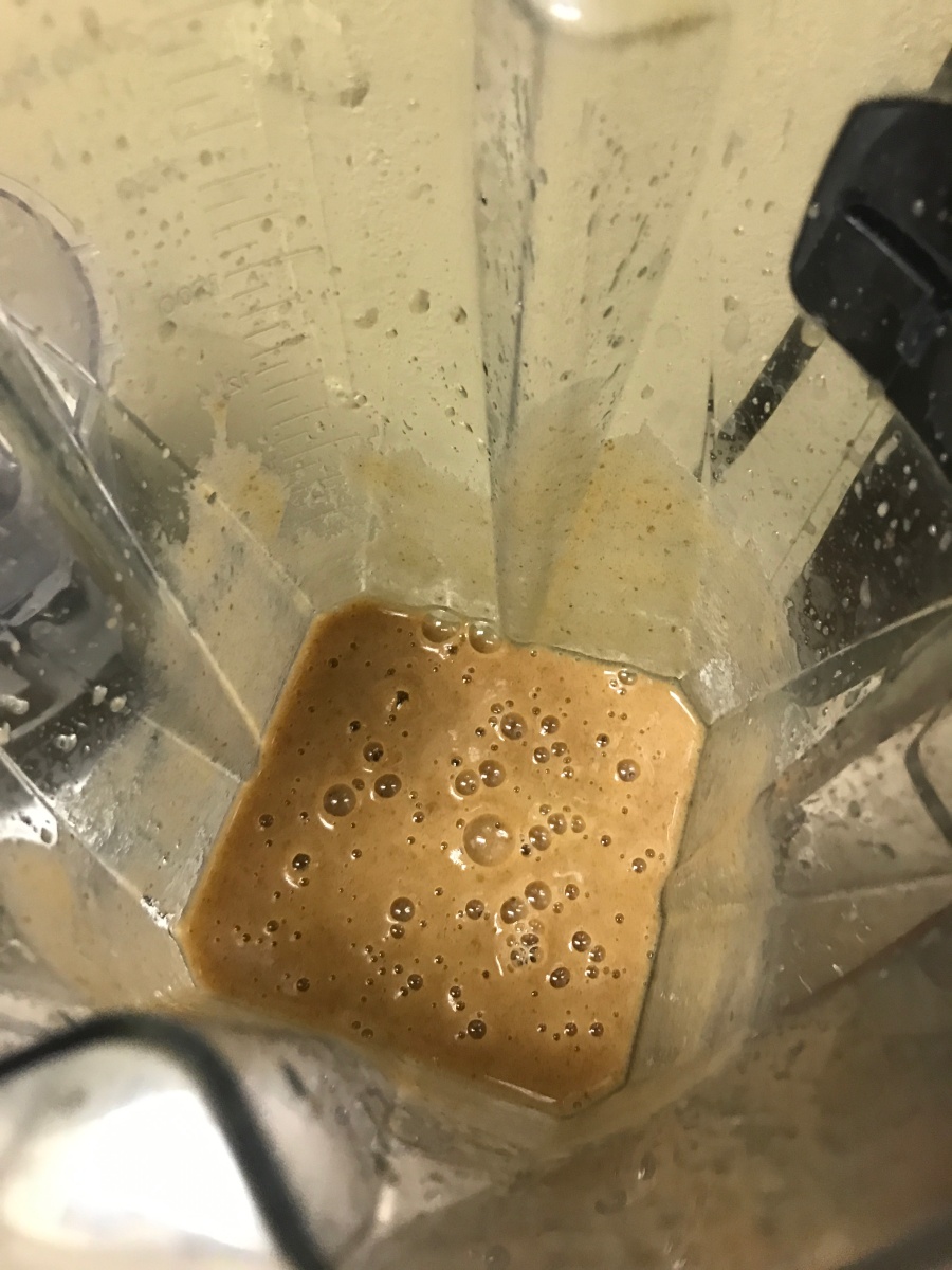 Date syrup in blender